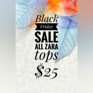 All Zara tops $25 Only
